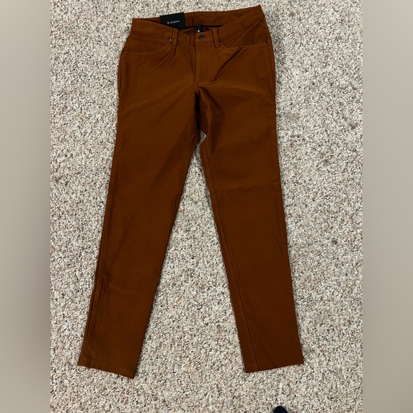 lululemon athletica Other - NWT Mens Lululemon ABC Pants - Copper Brown